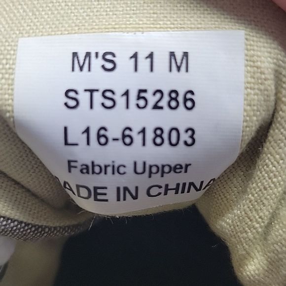 Sperry Men's Cutter LTT Chambray Olive Sneaker - Picture 4 of 4